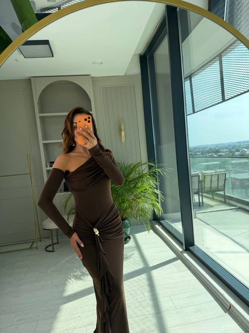 Alex brown dress