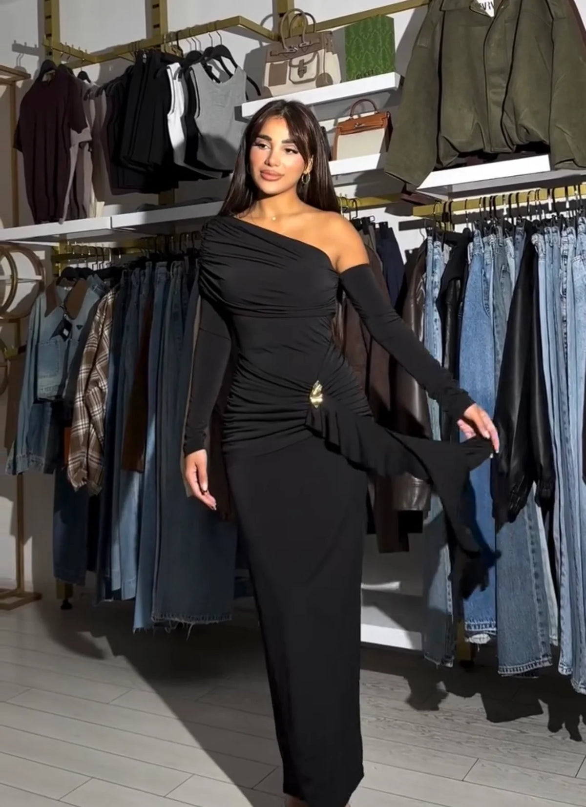 Alex black dress