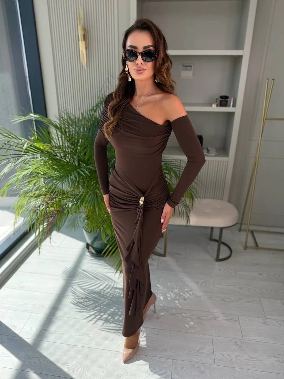 Alex brown dress